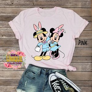 Easter Mickey and Minnie Shirt, Disney Shirt